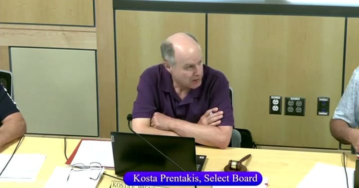 From the Board of Selectmen